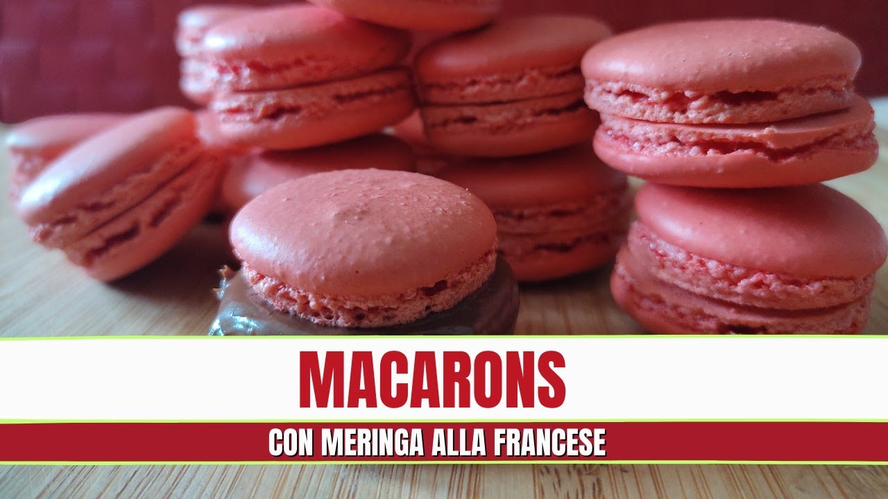 MACARONS CON MERINGA FRANCESE - Come utilizzare gli albumi avanzati | MiCook