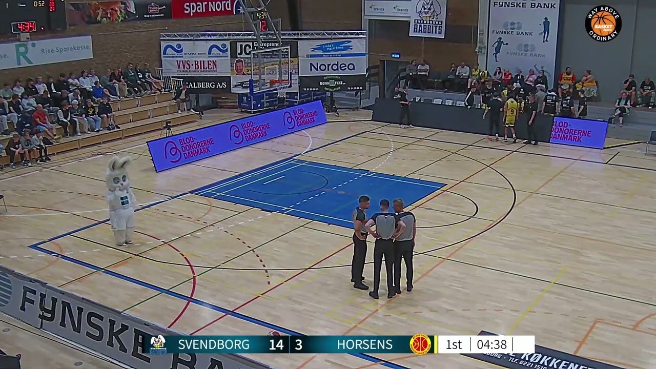 Tyrn Flowers Denmark - BasketLigen 2022-2023 Full Game: Svendborg Rabbits vs Horsens IC