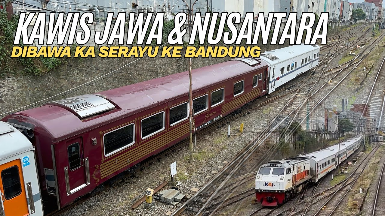 MOMEN KERETA SERAYU MEMBAWA KAWIS JAWA & NUSANTARA KE KOTA BANDUNG‼️