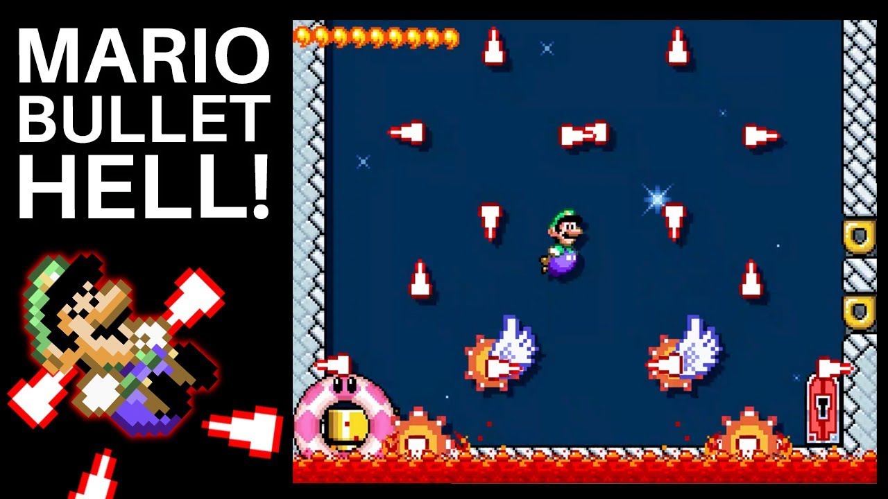 A Superb Touhou Level in Super Mario Maker 2