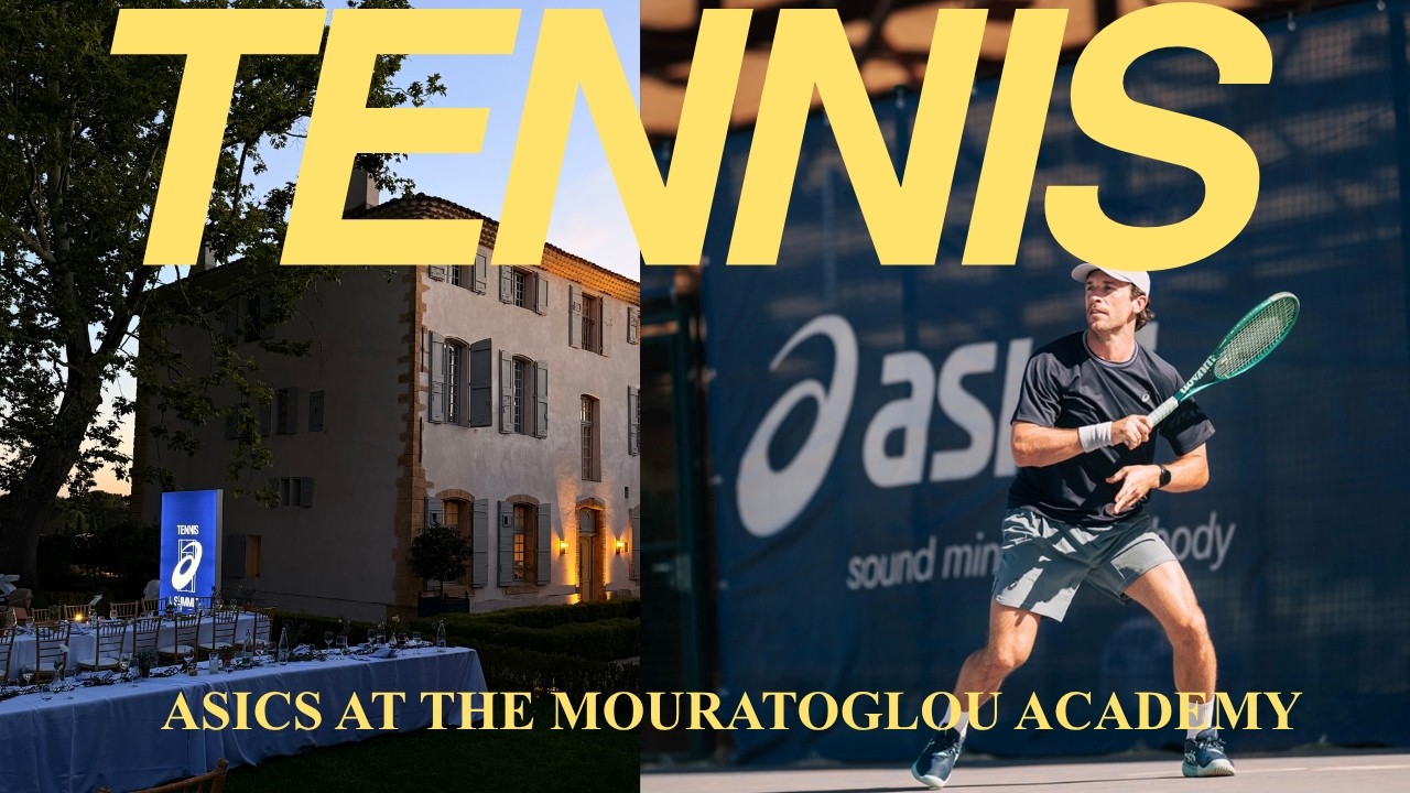 Теннисные выходные в академии Mouratoglou с Asics