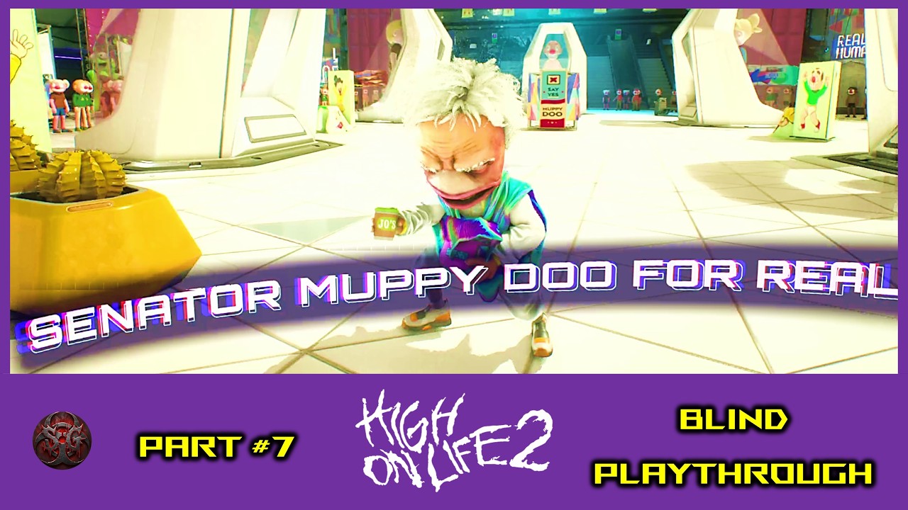 Stabbing my Own Face...Yep | High on Life 2 | Blind Playthrough - Part 7