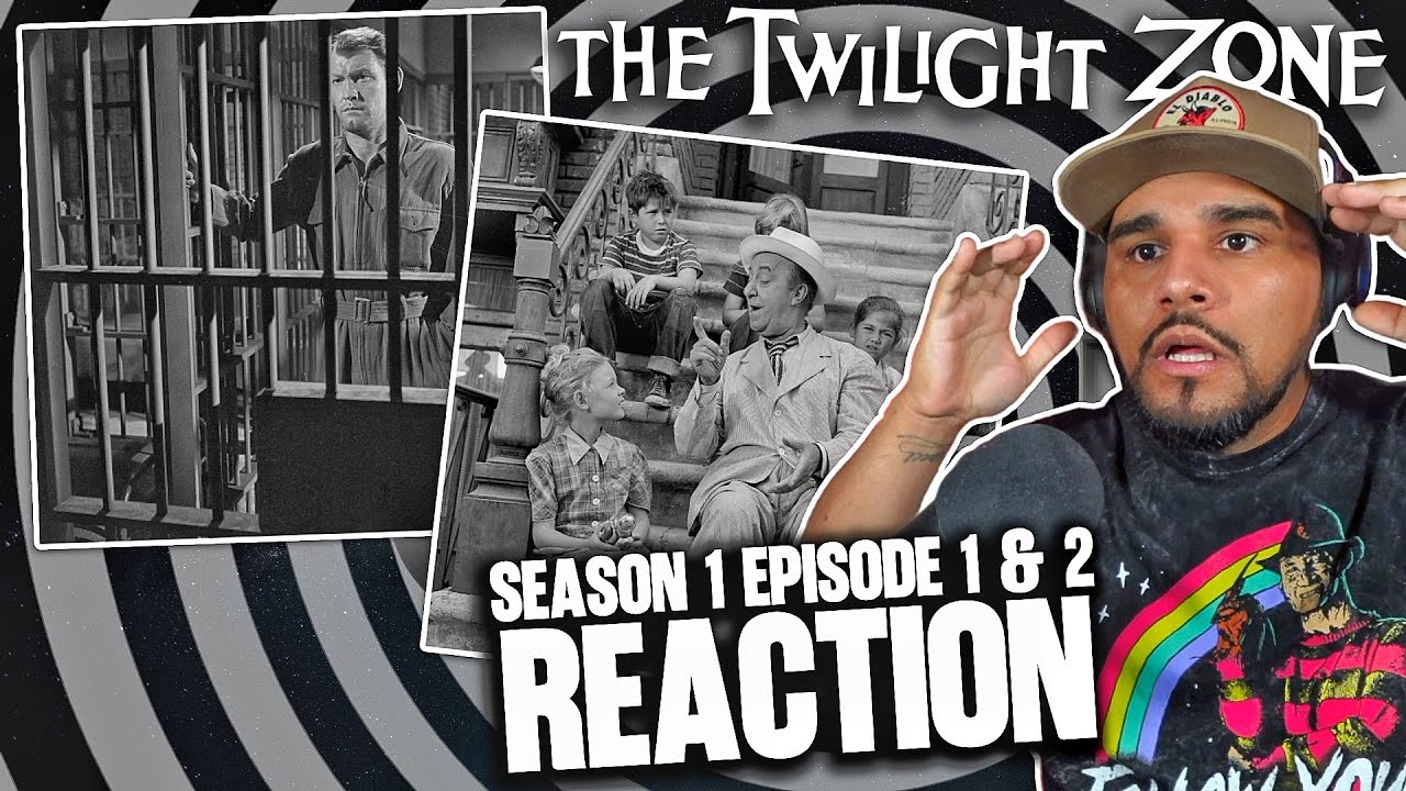 🌌 MY FIRST TIME Entering... THE TWILIGHT ZONE! | Season 1 -  Ep. 1 & 2 Reaction 👁️🌀