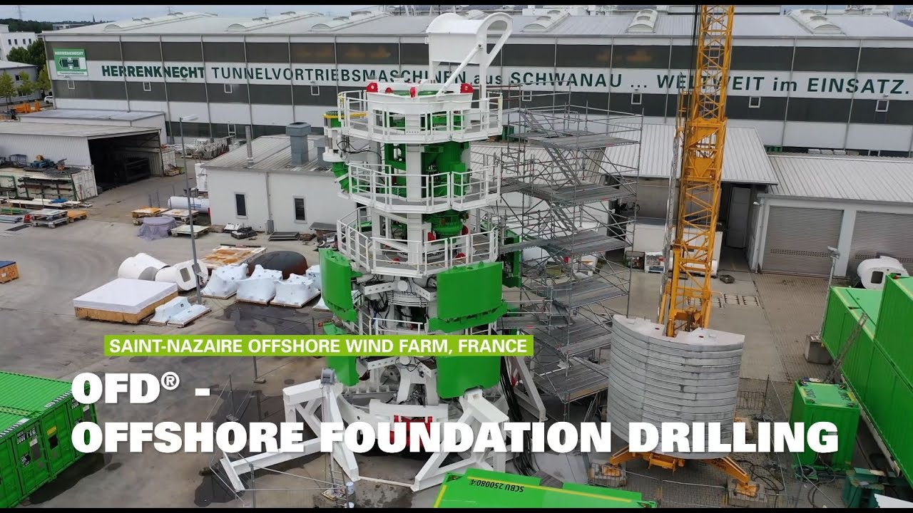 Saint-Nazaire offshore wind farm, France (Short video)
