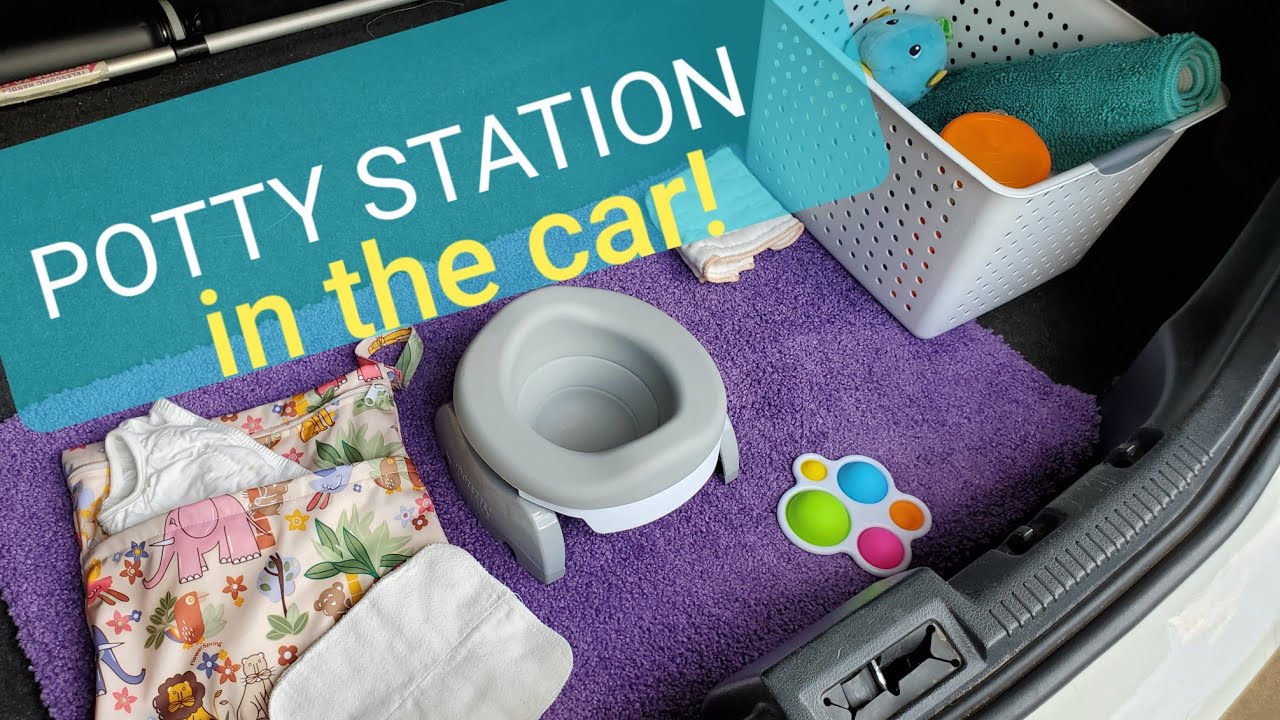Potty Station IN THE CAR