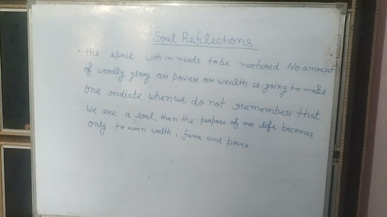 A powerful thought 