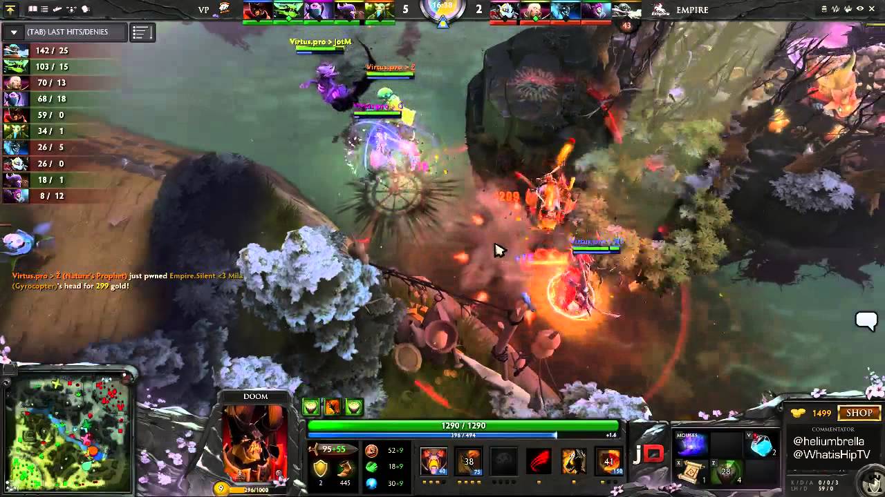 Virtus.Pro vs Team Empire Game 1 - joinDOTA DOTA 2 League - Heliumbrella & WhatisHipTV
