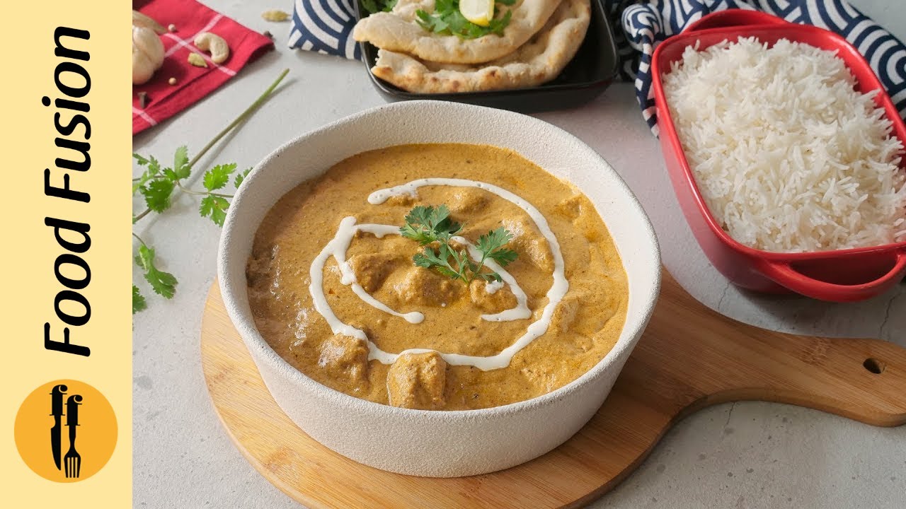White Butter Chicken Recipe by Food Fusion