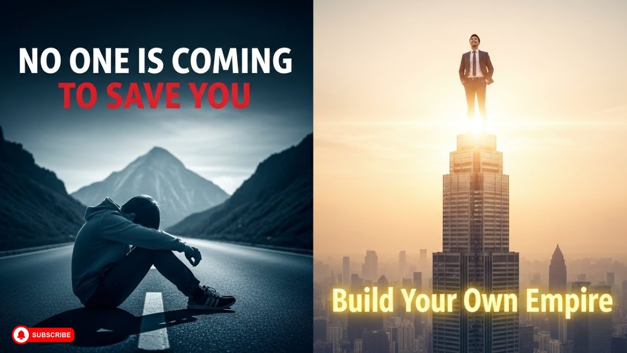 Build Your Empire NOW –  No One Is Coming to Save You 🔥  || Learn English Through Motivation ||