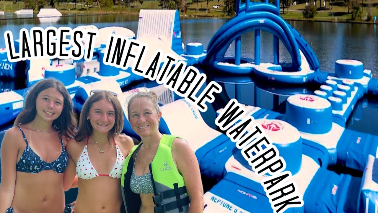 SPEND THE DAY WITH US AT THE BRAND NEW INFLATABLE WATERPARK