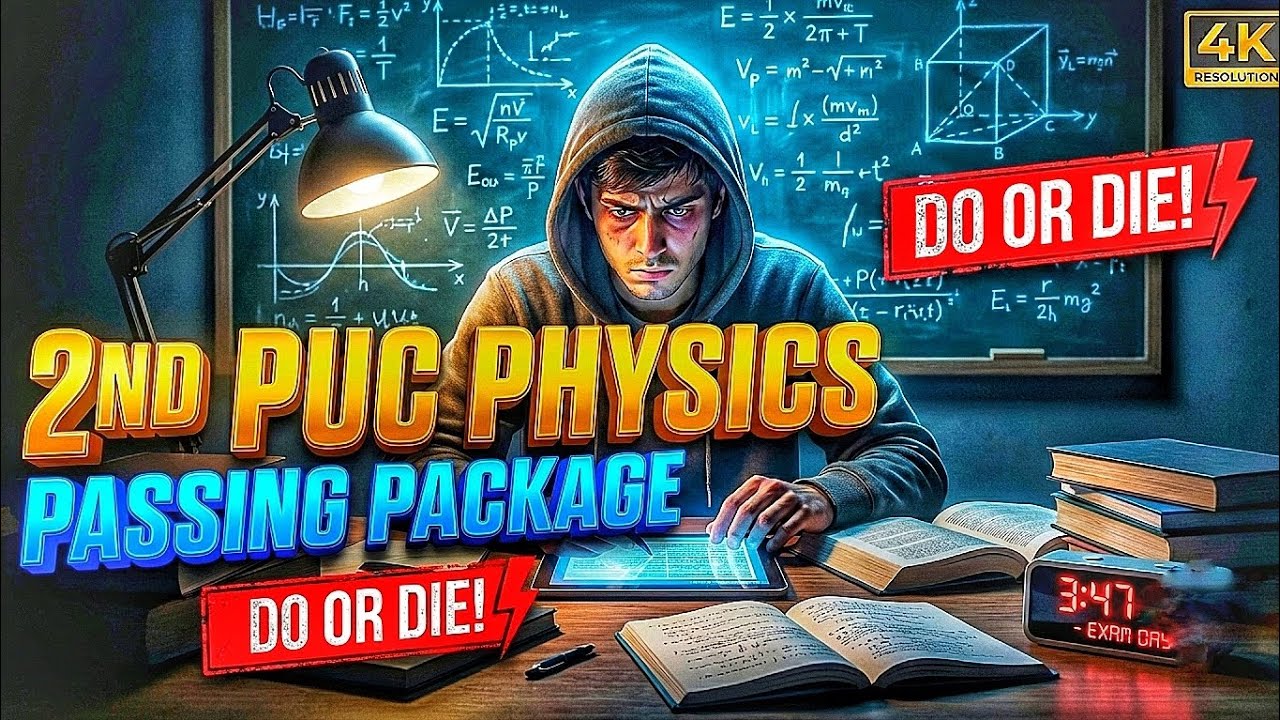 2nd PUC Physics Passing Package 2026 | Guaranteed 70/70? 🔥