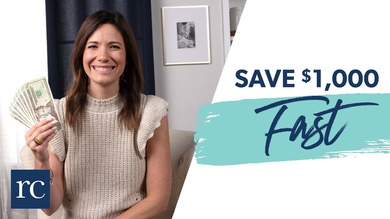 25 Ways to Save $1000 Fast