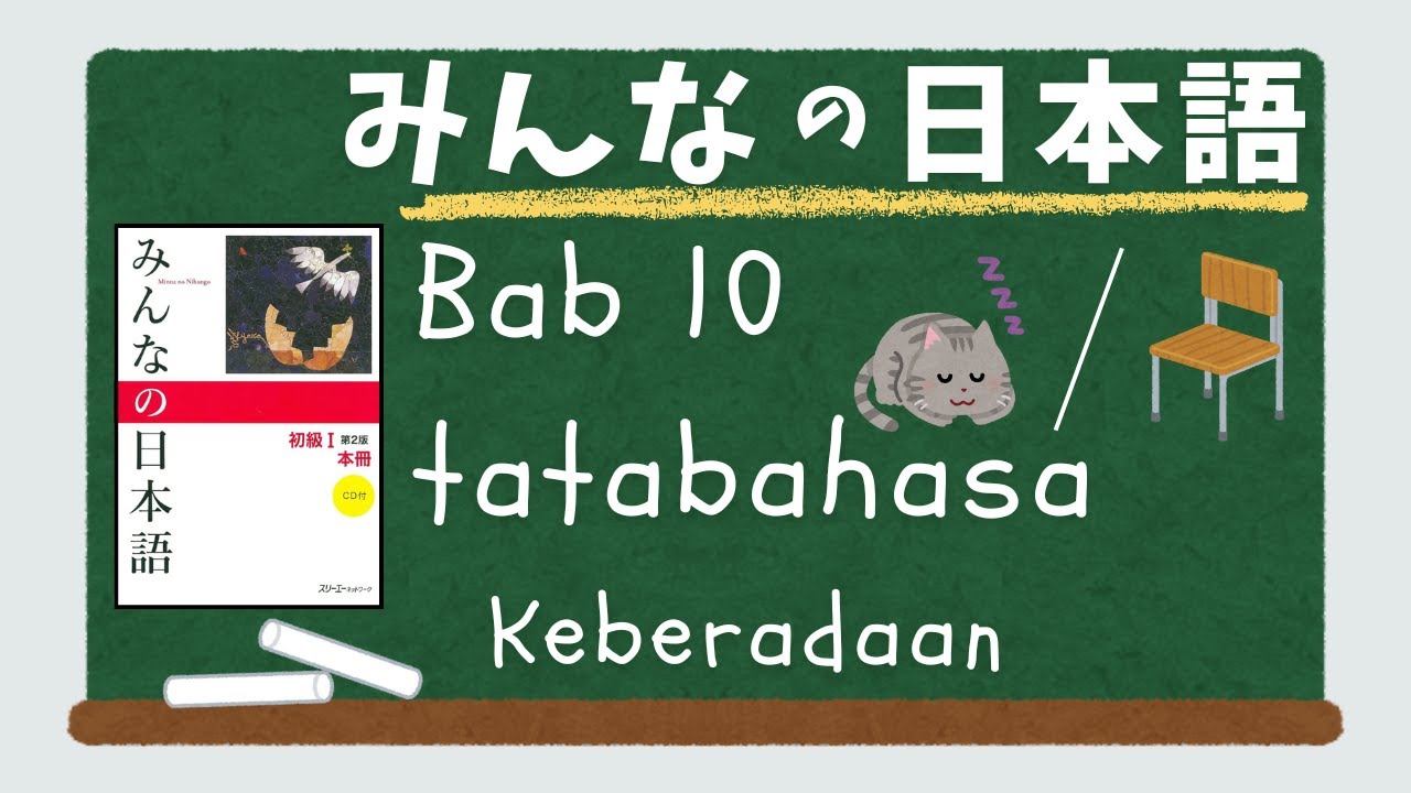 Minna no Nihongo Bab 10 Bunpou – Tata Bahasa Menunjukkan Posisi (JLPT N5)