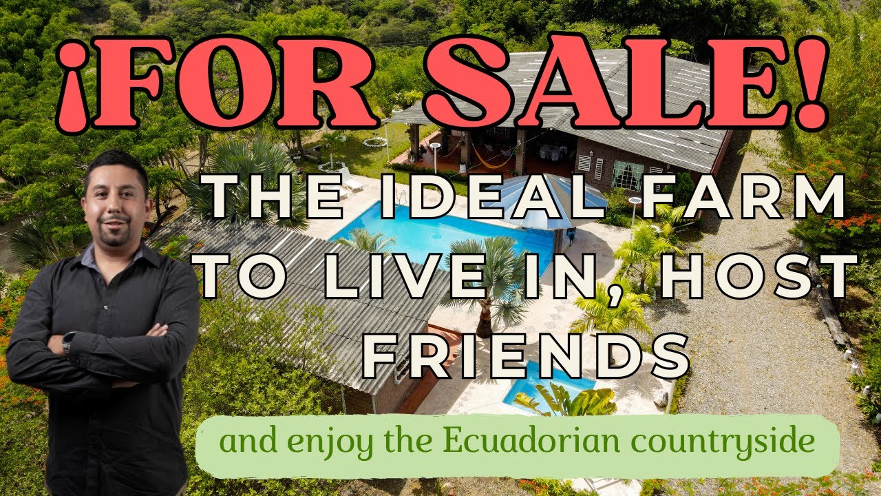 Ecuador Real estate For Sale: Fruit Paradise & Spacious Home