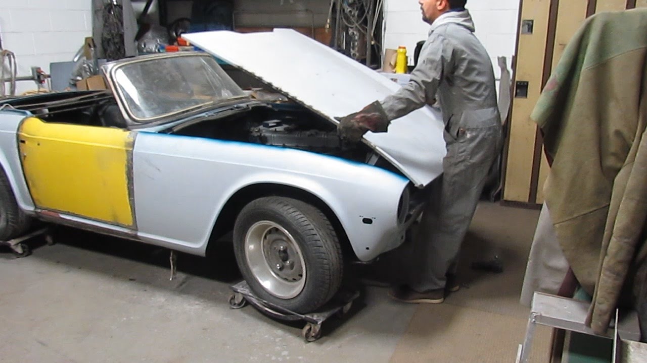 1973 Triumph TR6 Restoration Project - part 5