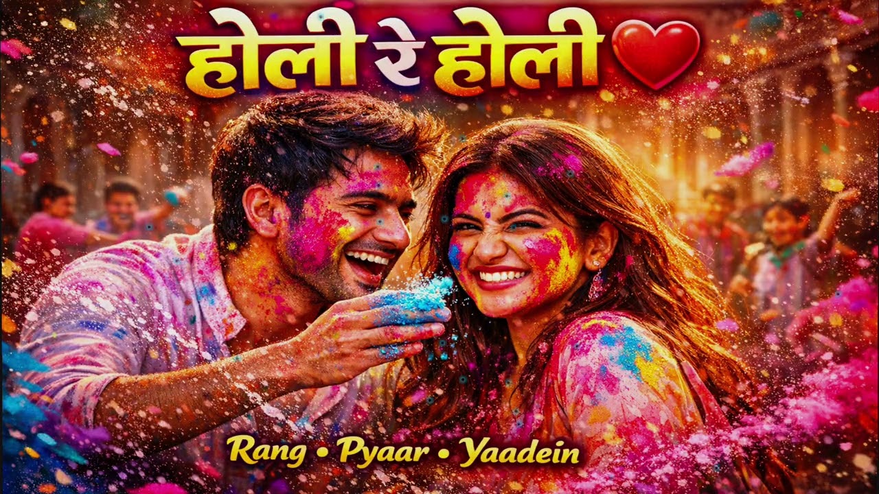 होली रे होली | Romantic Holi Song 2026 | Rang, Pyaar Aur Yaadein #holi 
