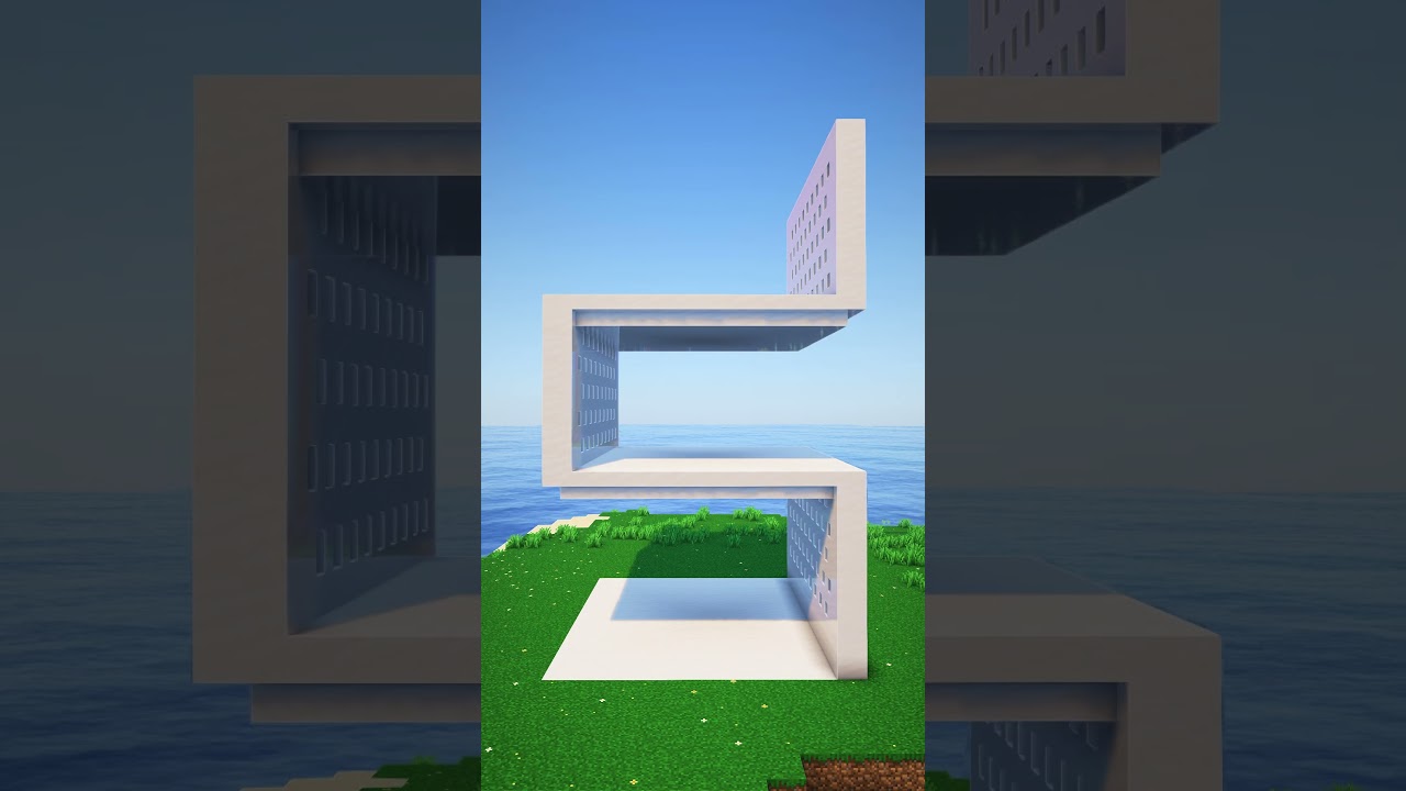 Minecraft Modern House #minecraft