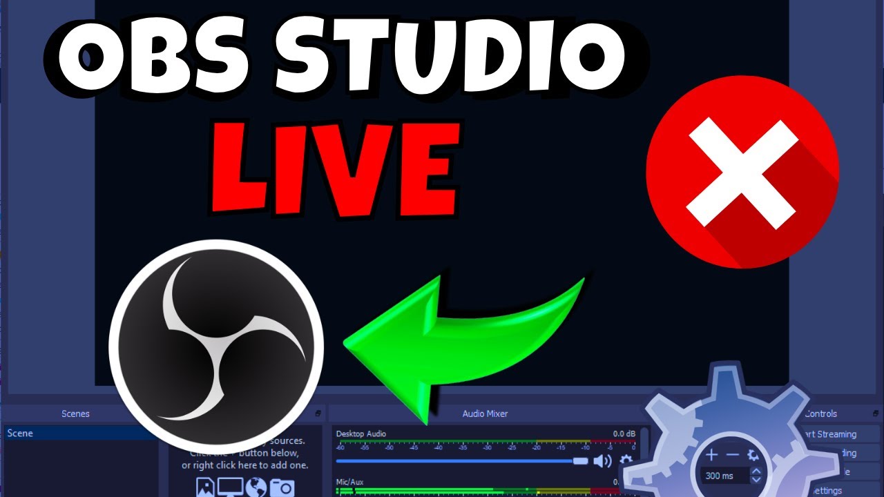 OBS STUDIO N&Atilde;O INICIA LIVE ou DA ERRO (COMO RESOLVER) 💻✅