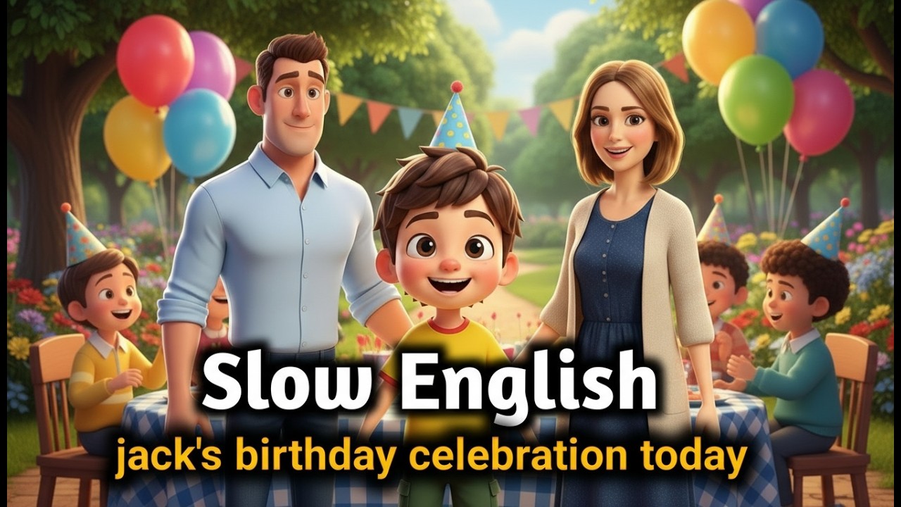 My Birthday Surprise |  English Listening Practice for Beginners #english