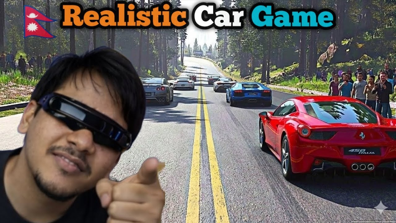 REALISTIC NEPALI PLACE AND ROAD CAR GAME 🤯
