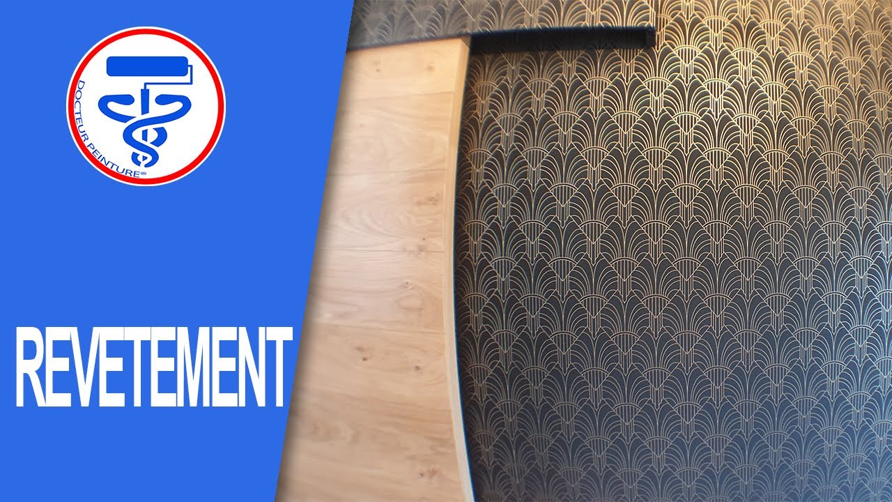 POSER UN PAPIER PEINT ART DECO | TUTO COMPLET