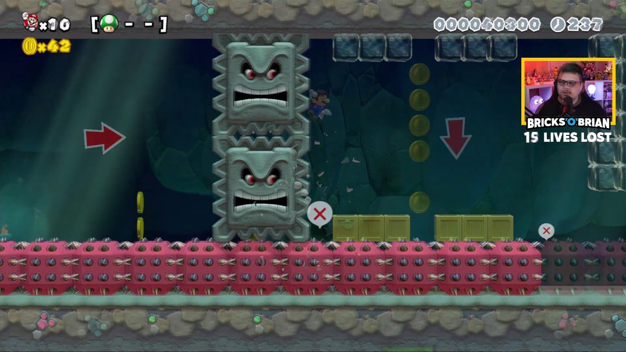 Super Duper Endless Expert! - Super Mario Maker 2 with Bricks 'O' Brian!