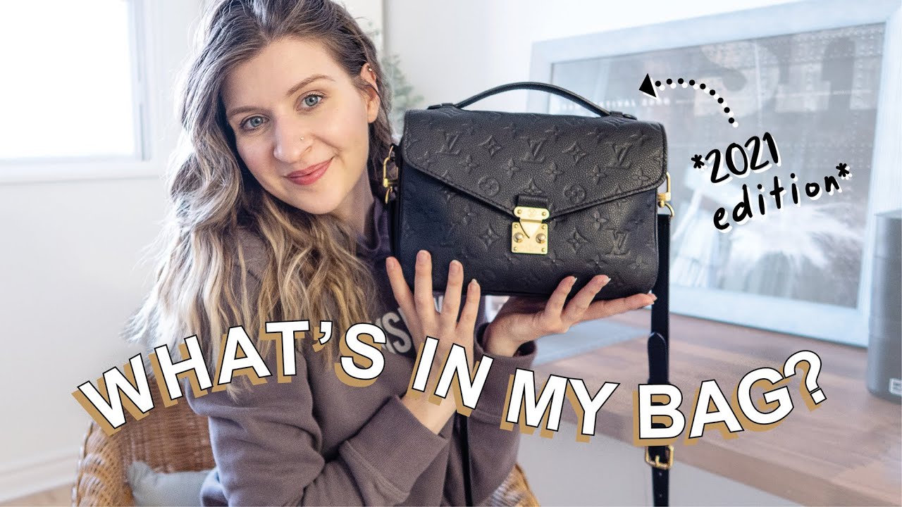 what’s in my bag *Louis Vuitton Pochette Métis edition*