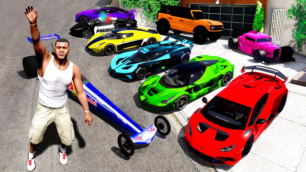 Собираем ПЯТИМИЛЛИОНЕРНЫЕ СУПЕРКАРЫ в GTA 5!