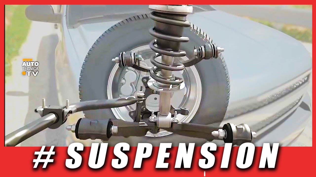 SUSPENSIONES ¿Cómo funciona un amortiguador con resorte y elástico?