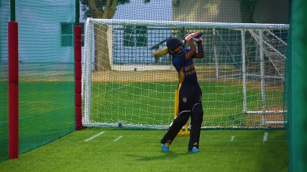 Desert Cubs--Mohamed Nafees nets practice session