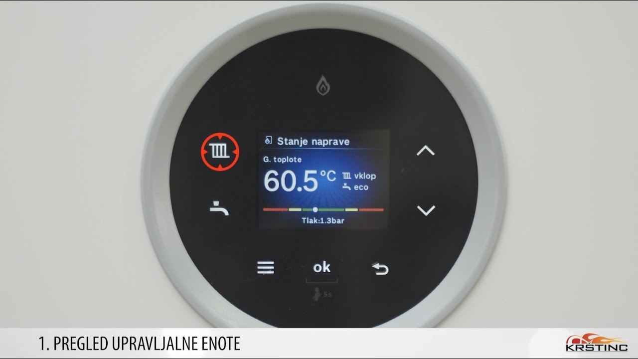 Bosch Condens 5700 - Video navodila - Krštinc doo