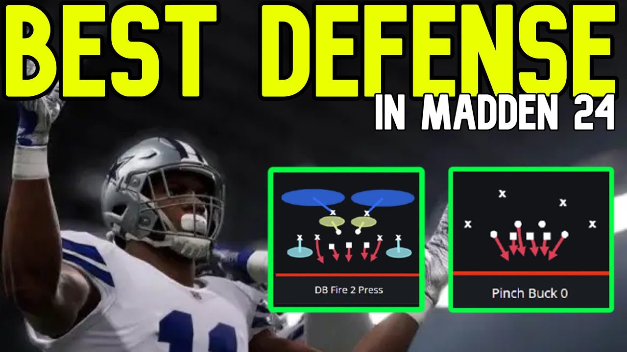 LOADED WITH GLITCH PLAYS! Best Defense in Madden NFL 24! 🛑STOPS RUN & PASS! Free Multi D E-Book Tips