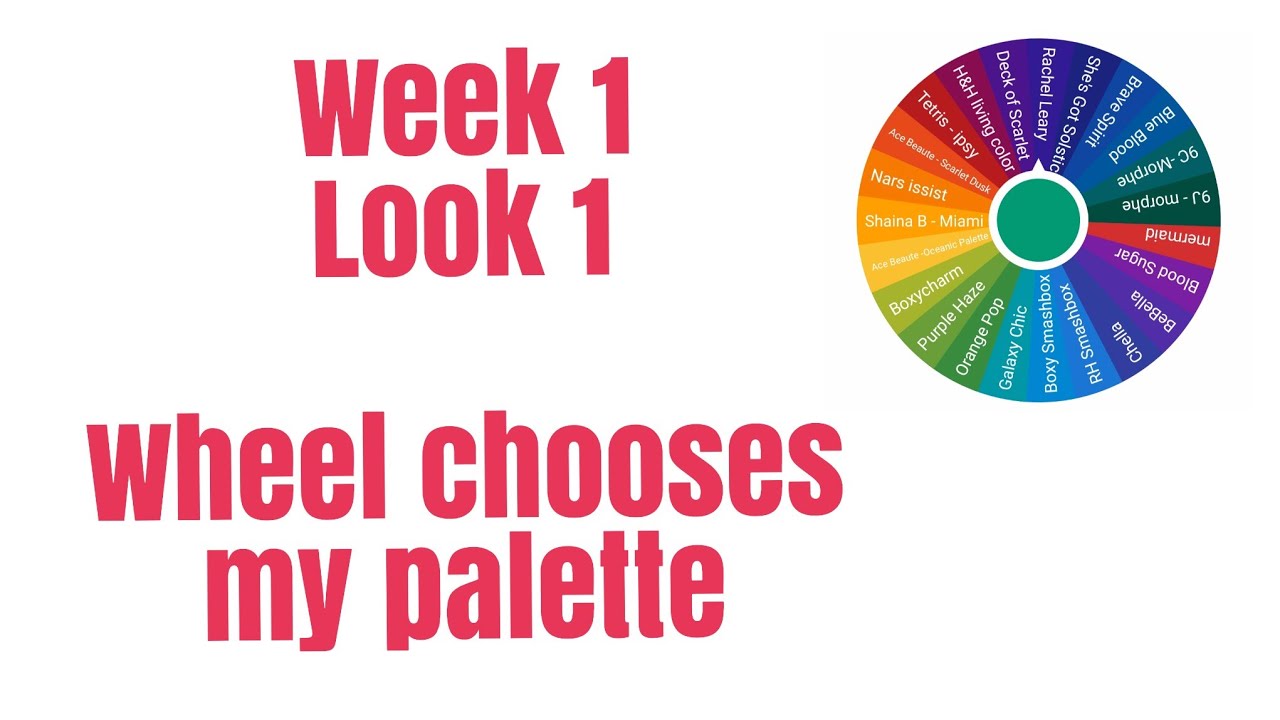 Wheel Chooses My Palette