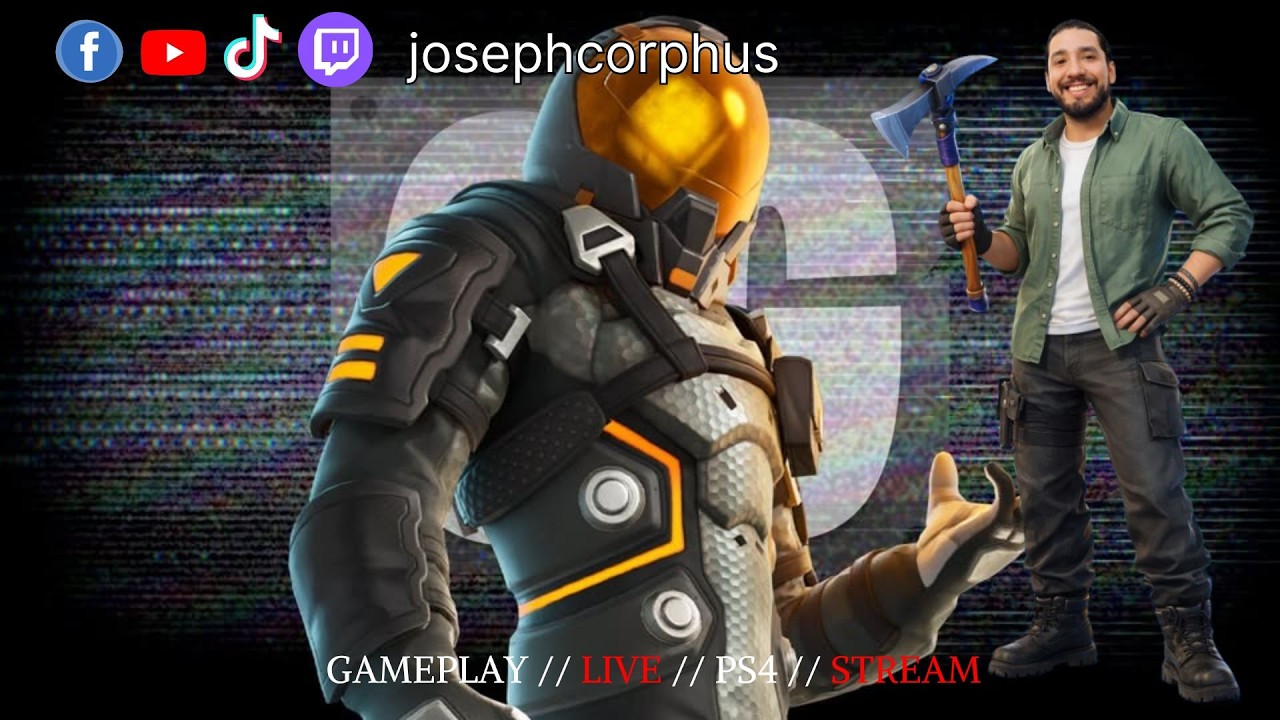 Joseph jugando FORTNITE con el viajero oscuro!