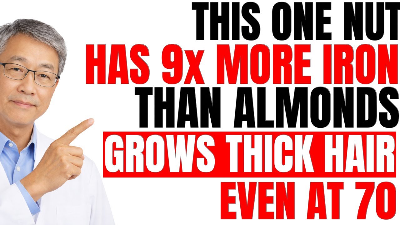Grow Thick Hair Fast! This Nut Grows Hair And Kills Hair Loss | Senior Health Tips