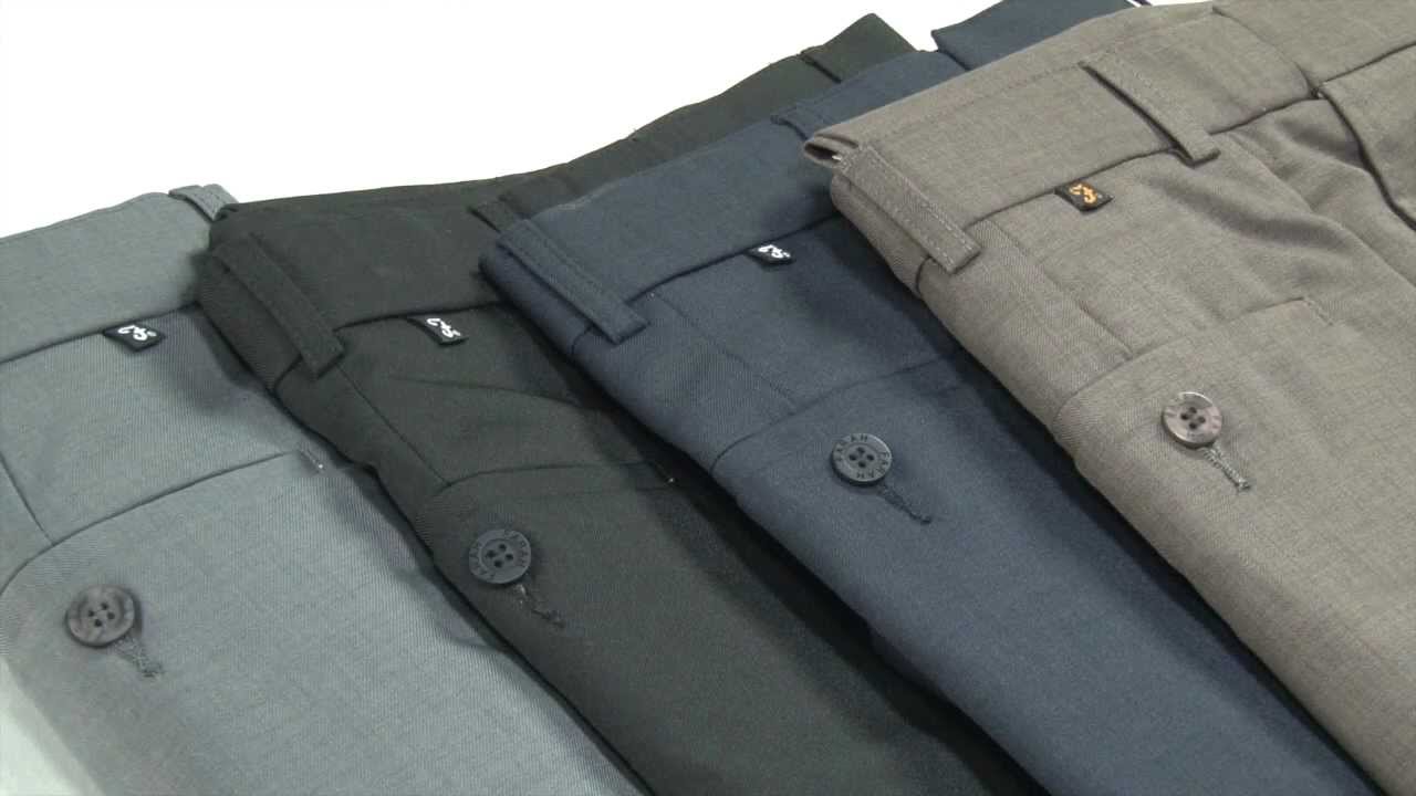 Farah Elastic Waistband Trousers