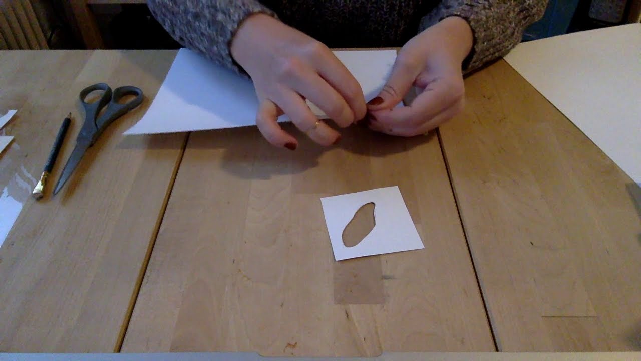 Pochoir Step #1: Cutting Stencils