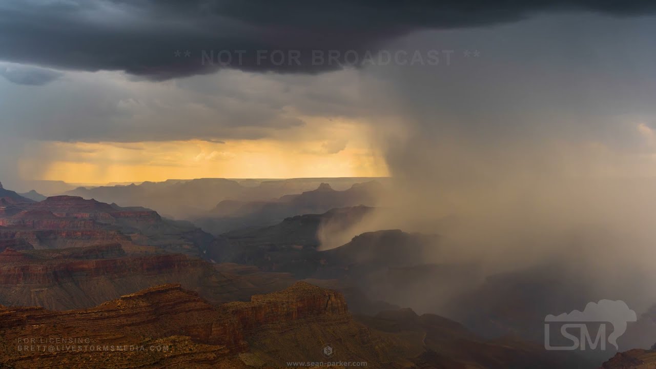 07-21-2021 Grand Canyon National Park, AZ Lightning Timelapse - Monsoon 2021
