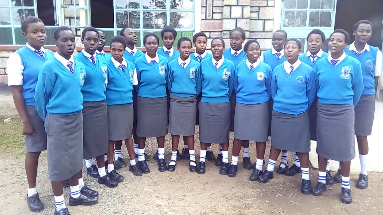AIC CHEBISAAS GIRLS PERFORMING THE NHIF SUPACOVER