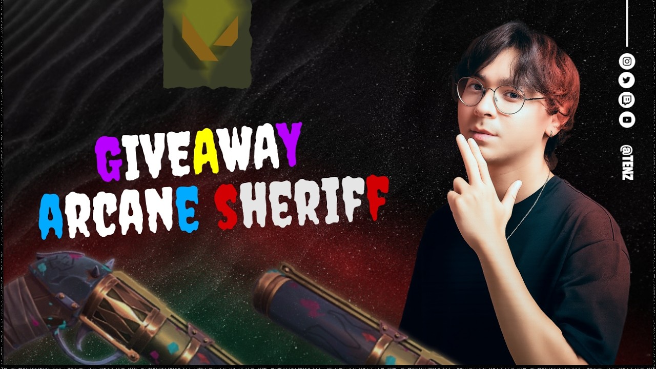 TenZ: Get your Arcane Sheriff right now! Streaming with subs in Valorant!