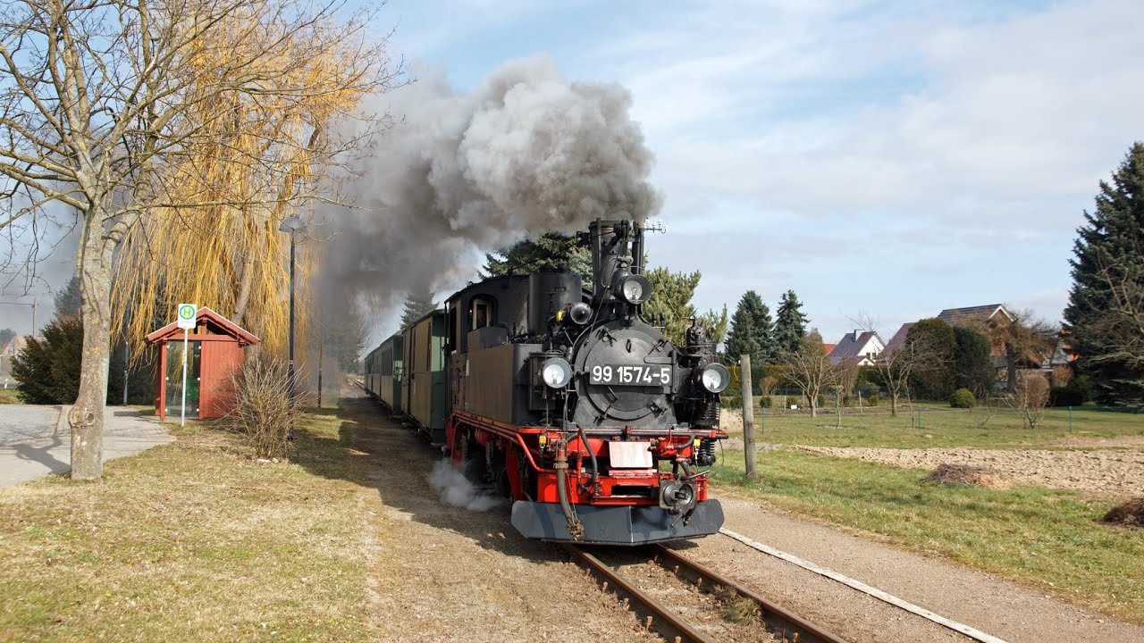 Die Döllnitzbahn - Der Wilde Robert zwischen Oschatz und Glossen