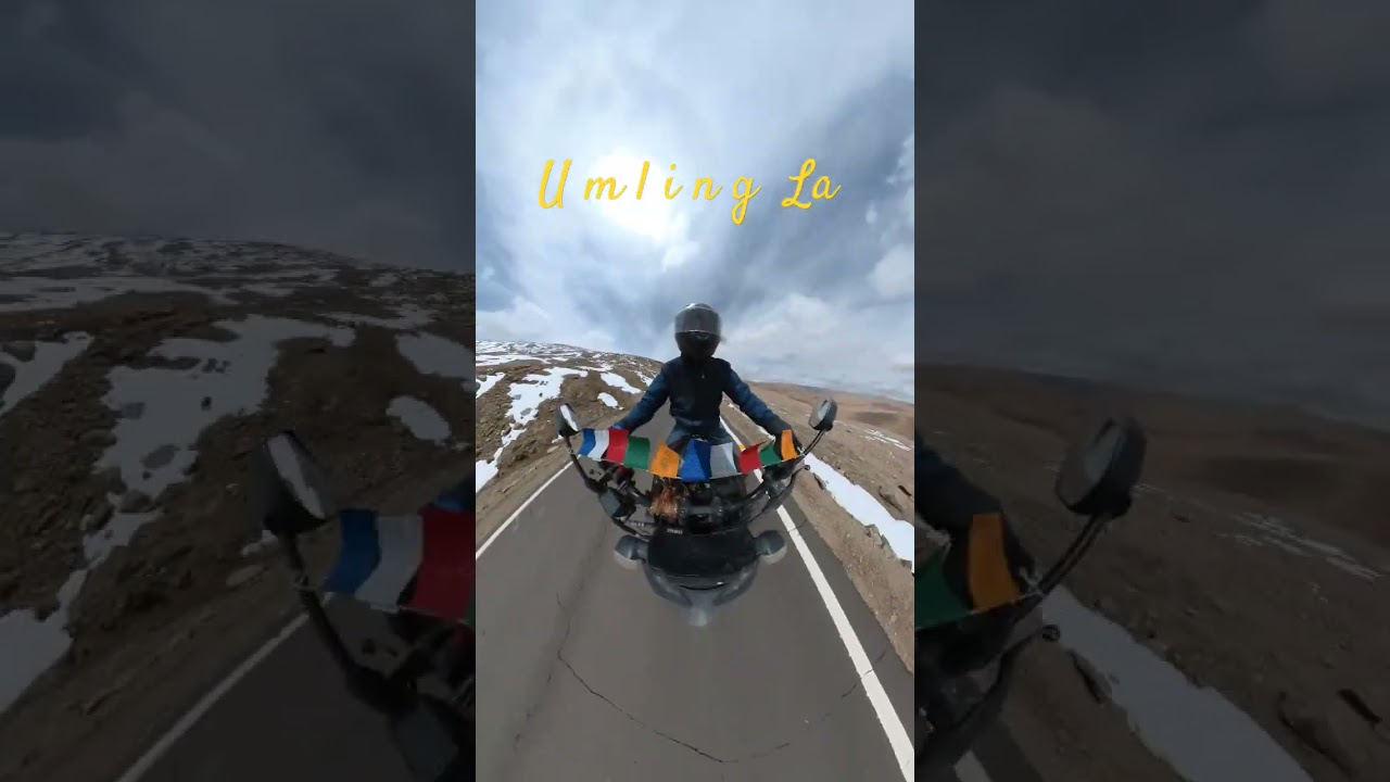 Umling La pass #leh #biketours #travel #bikeride #umlingla #adventure #rider #ladakhbike #himalayas