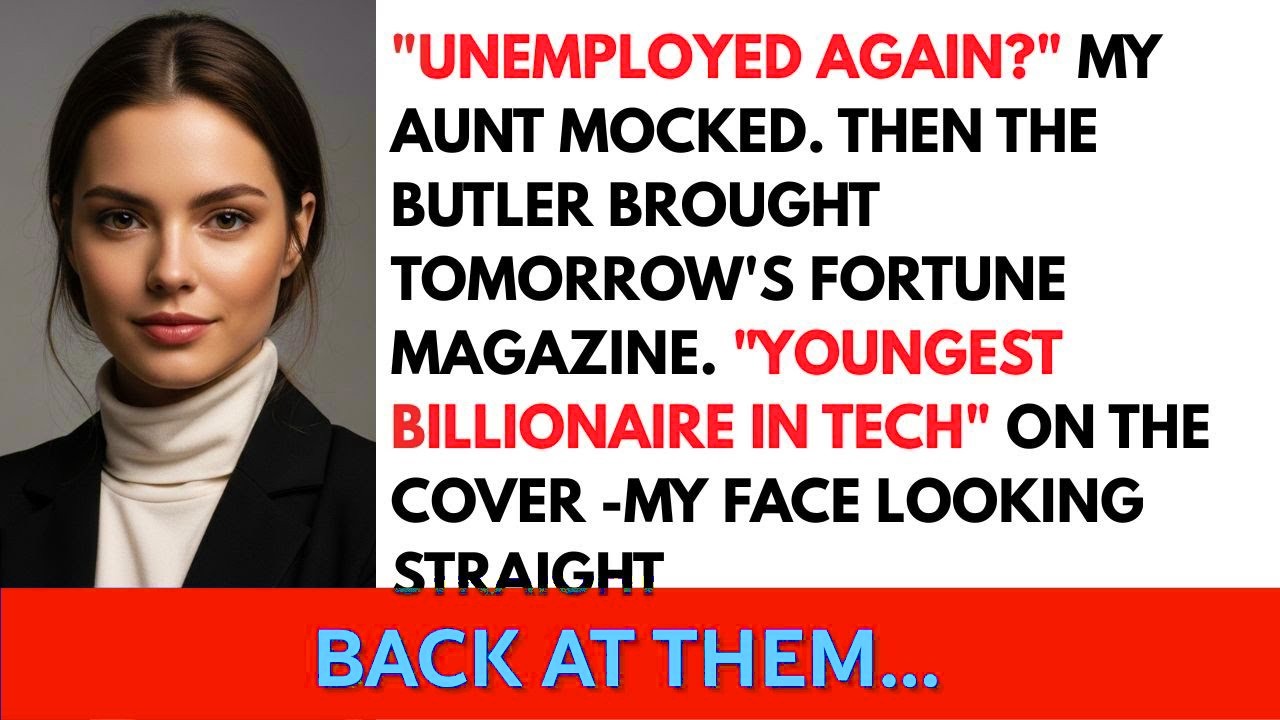 At The Family Party, They Called Me Unemployed—Then Forbes Featured Me On The Cover