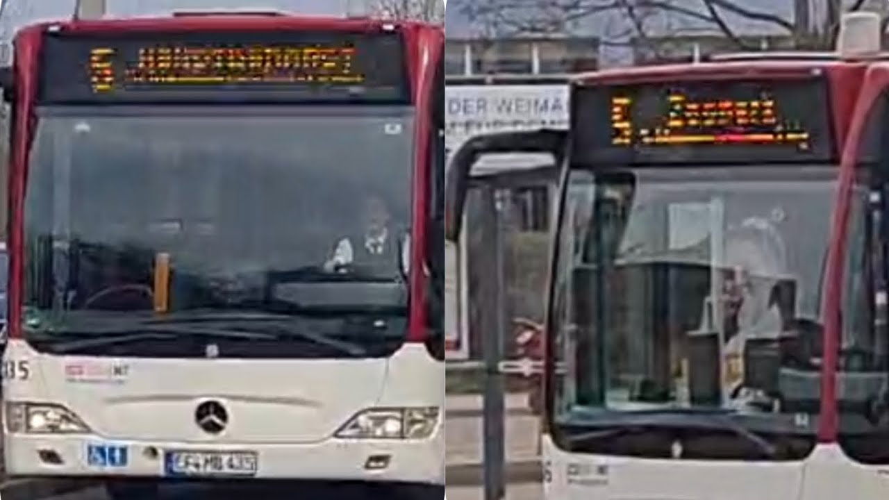 Mitfahrt im SEV für die Linie 5 in Erfurt