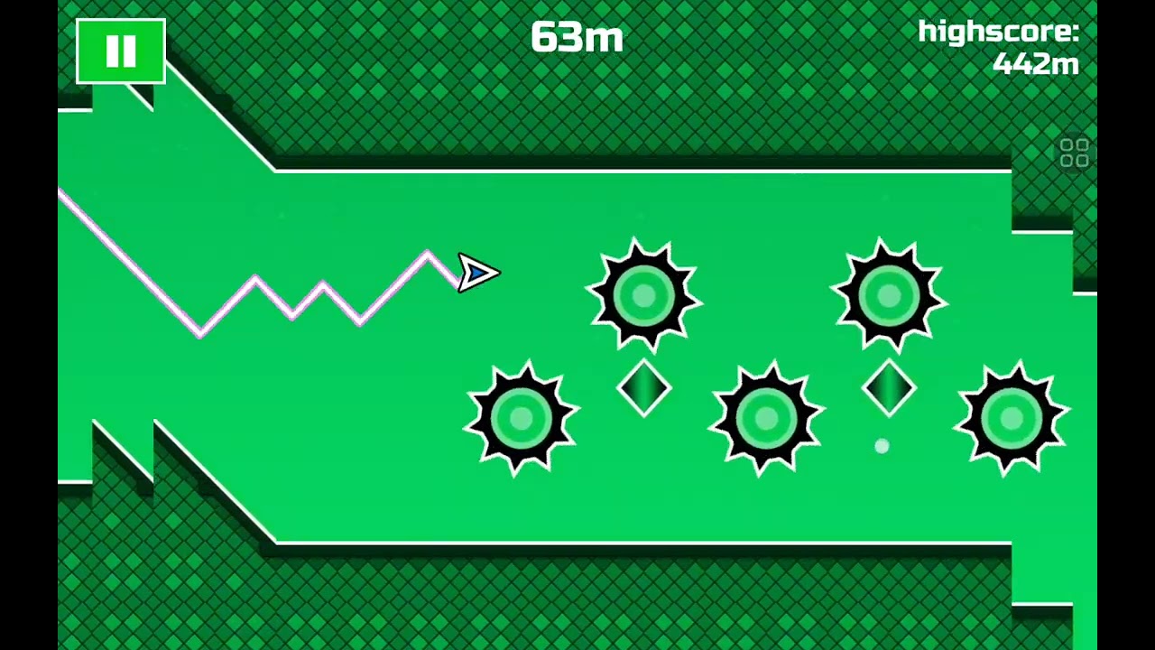 I almost got 1000m in space waves