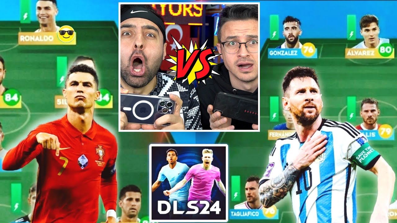 DLS 24 MESSİ GELDİ 😱 35 METRE UÇAN KAFA GOL ! KAPIŞMA DREAM LEAGUE SOCCER 2024 !