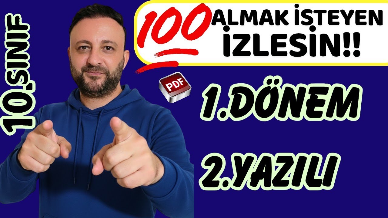 10.SINIF FİZİK 1.D&Ouml;NEM 2.YAZILI PROVASI 2025-2026 | PDF