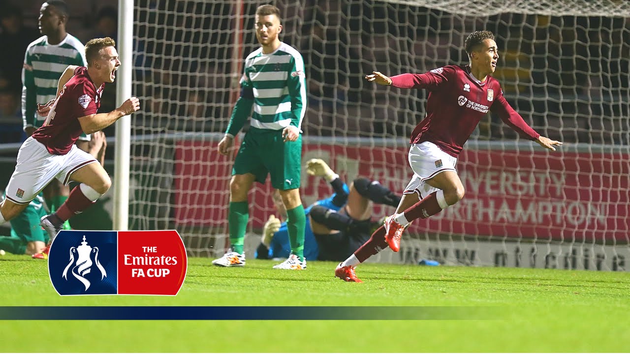 Northampton 3-2 Northwich Victoria - Emirates FA Cup 2015/16 (R2) | Goals & Highlights