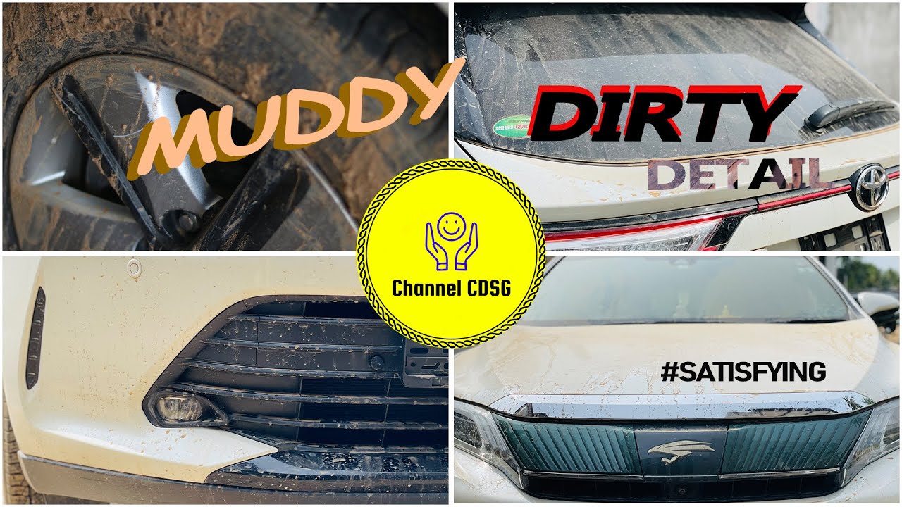 Cleaning a FILTHY TOYOTA HARRIER | #Satisfying Exterior Car Detailing!