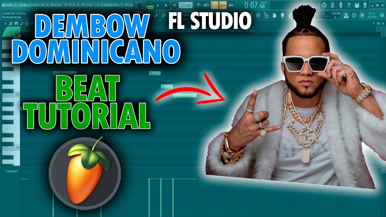 Como Hacer Beat de DEMBOW DOMINICANO En Fl Studio 21 TUTORIAL